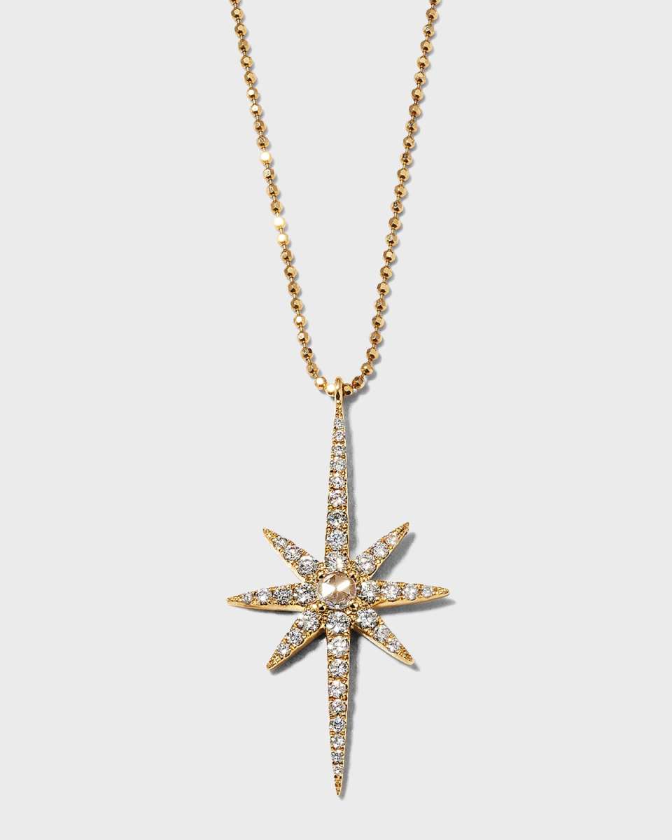 Yellow Starburst Necklace